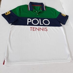 Polo Ralph Lauren Performance Colorblock 1967 Tennis Polo Shirt
